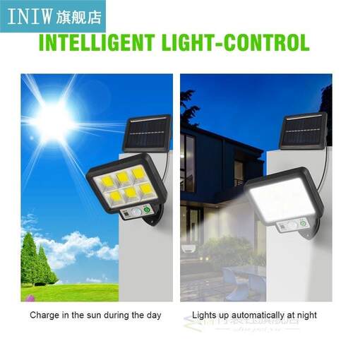 New Split Solar Induction Wall Light Solar Powered Wall Lamp