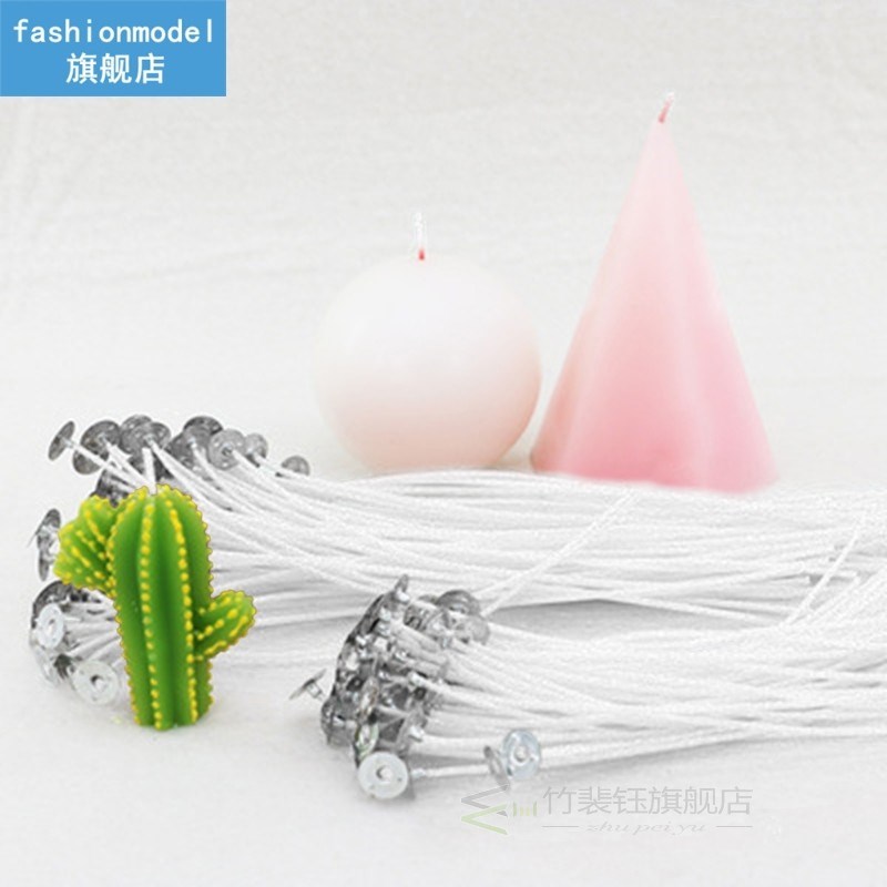 50pcs Natural Candle Wick Core Diameter 18 Hairline Candle W