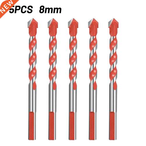 5pcs 6mm 8mm Multifunction Drill Bits Set Ceramic Wall Tile