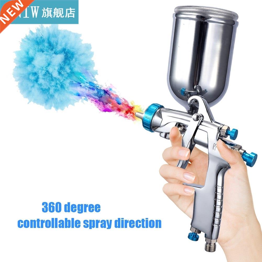 Air Spray Machine with Gravity Feed Container Hand Manual Sp