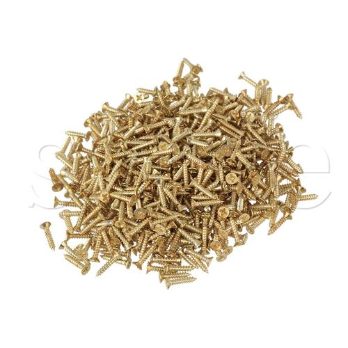 2 x 10mm 100g Antique Flat Head Self Tapping Wood Screw Iron