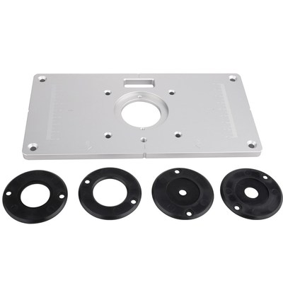 Multifunctional Aluminium Router Table Insert Plate Woodwork