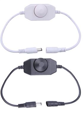 1Pcs New Mini LED Brightness Adjust Switch Dimmer Controller