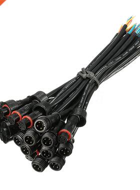 10 Pairs 4Pin IP65 24AWG LED Strips Cable Wire Connector Mal