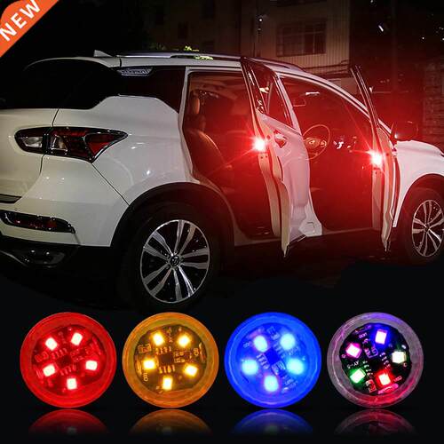 Wireless Magnetic Car Opening Door Warning Light LED Strobe