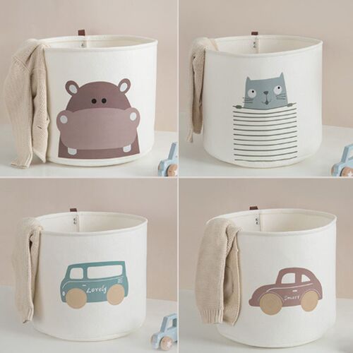 Felt Storage Basket Large Capacity Toy Storage Basket  Laund