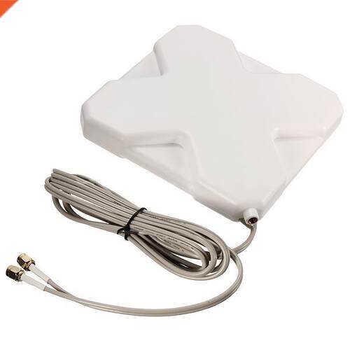 GPRS GSM 4G LTE 35dBi Antenna Booster Signal SMA Male Plug