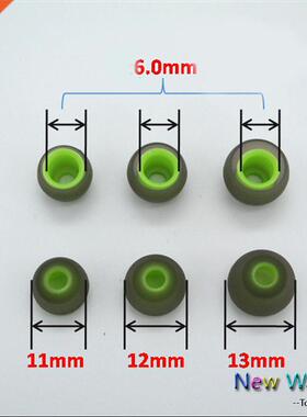 10pcs/5pairs 6.0mm Dual color Ear pads cushion for headphon
