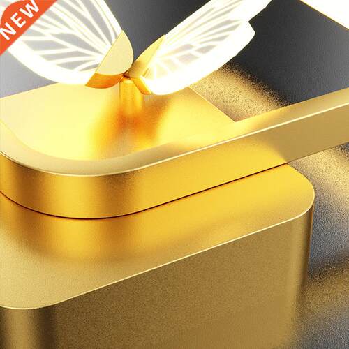 LED Modern Sofa Butterfly Wall Lamp Decor Bedside Tables Lam