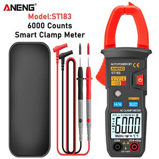 ST183 Digital Clamp Meter AC Current Multimeter DC/AC Voltag
