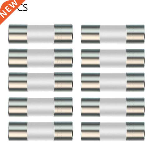 20pcs/10pcs Ceramic Fuse For Multimeter Instrument 600mA 10A