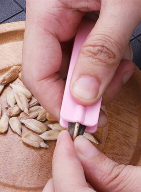 Mini Household Plastic Peeling Melon Seeds Opener Device Ass