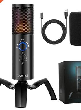 Spin Button Sensitivity Mic Universal Vocal Microphone High