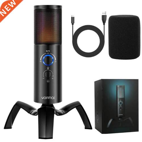 Spin Button Sensitivity Mic Universal Vocal Microphone High