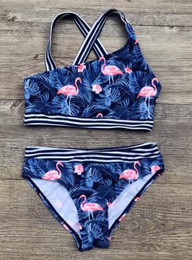 Multi Style Kids Girls Bikini Set 2022 New Print Girls Kids
