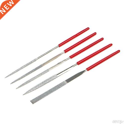 5Pcs Needle Files Kit Carving Jewelry Diamond Glass Stone Wo