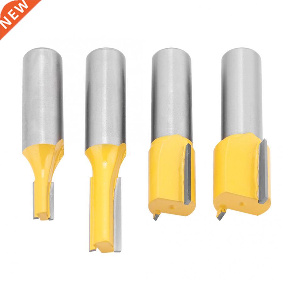 4PCS Cemented Carbide Woodworking Milling 1/2