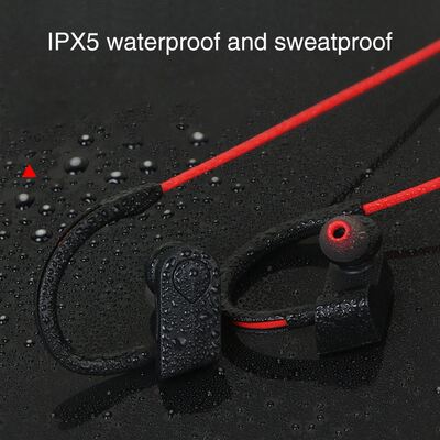 Music Microphone Binaural Portable Waterproof Sports Wireles
