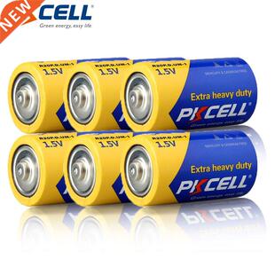 6Pcs R20P Super Heavy Duty D Size Batteries 1.5V 13A UM1 MN