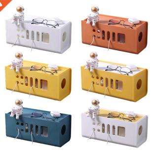 Household Cable Management Storage Box with Lid Hollow Out P