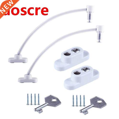 2pcs Kids Window Restrictors Door Cable Lock Child Baby Safe