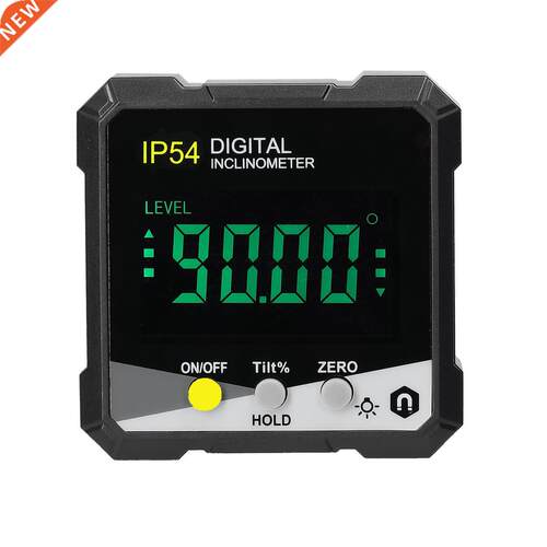 IP54 4*90°Digitl Inclinometer LCD Bcklight Digitl Protr