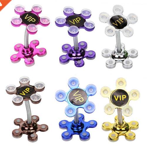 Portable Magc Sucton Cup Mount Moble Phone Stand Mult-fu