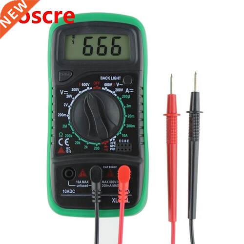 Digital Electronic Multimeter Voltmeter Ammeter AC DC OHM Vo
