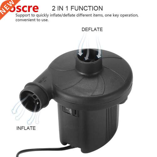 Electric Air Pump For Beds Mattresses Toys Car Auto Dual Inf