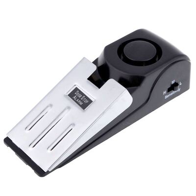 Wireless Doorstop Alarm System Security Home Wedge Door Stop