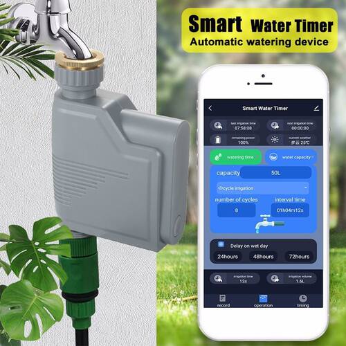 Small Automatic Valve Controller with Wi-Fi Gateway Auto Wat