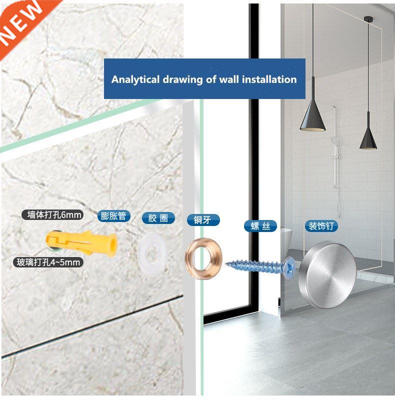 4PCS Billboard decoration nails glass fasteners mirror fixin