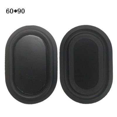 2PCS Oval Shape Bass Diaphragm Rubber Speaker Plate Passive