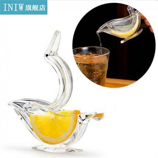 Acrylic Lemon Clip Manual Transparent Fruit Juicer Kitchen B