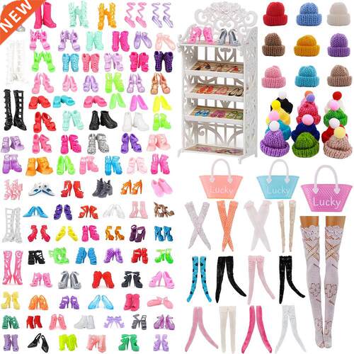 40Pcs Different High Heel Shoes Boots Fit For 11.8 Inch Barb