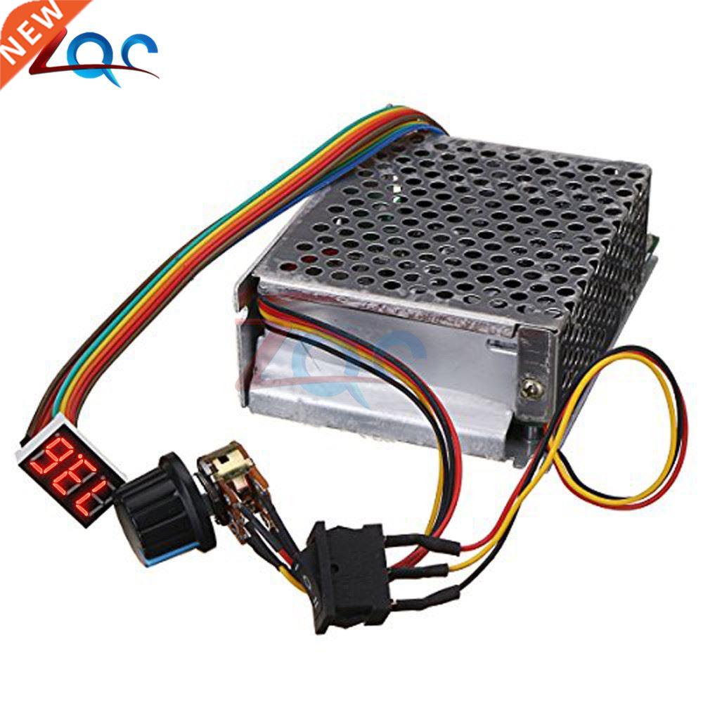 Adjustable DC 10 55V 60A DC Motor Speed Controller PWM 12V