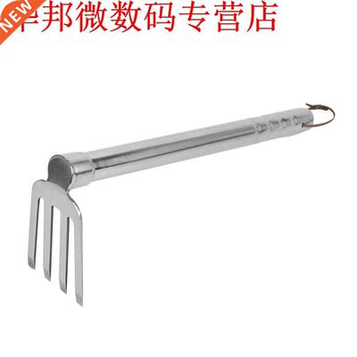 Mini Garden Tool Stainless Steel Rake Gardening Hoe Weeding