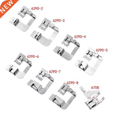 2-20mm Domestic Sewing Machine Foot Presser Hem Crimping Fee