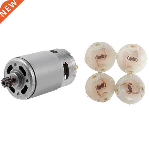 1 Pcs Electrc Motor RS550 Gearbox 12 Teeth Engne 1 Set R