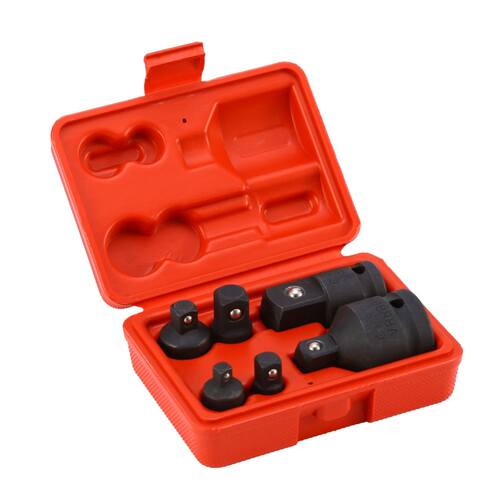6Pcs Impact Socket Reducer Adaptor 1/4