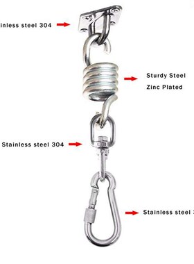 Swivel Hook for Hammock Swing Chair Stainless Steel Hanging