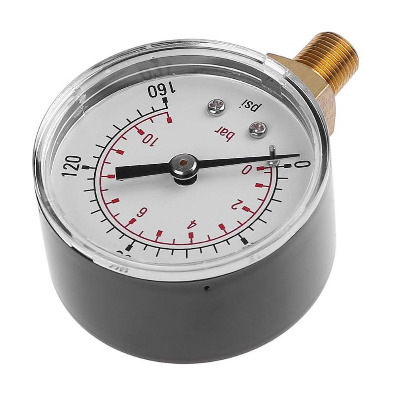 1/8Inch NPT 2Inch Face Side Mount 0-160psi 0-11bar Pressure