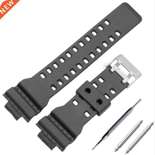 16mm PU Watch Band Strap Fit For Casio G Shock Replacement B