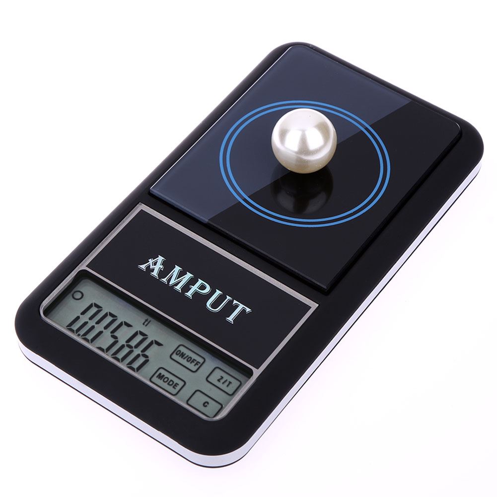 200g x 0.01g Mini Screen LCD Scale Gem Balance Weighting APT