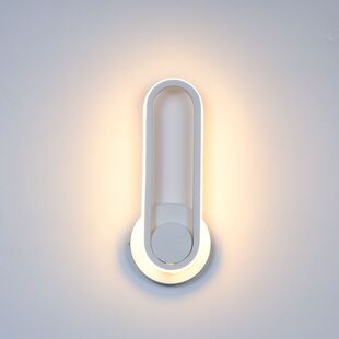 Bedroom Bedside Wall Light 330° Rotatable Adjustable Lig