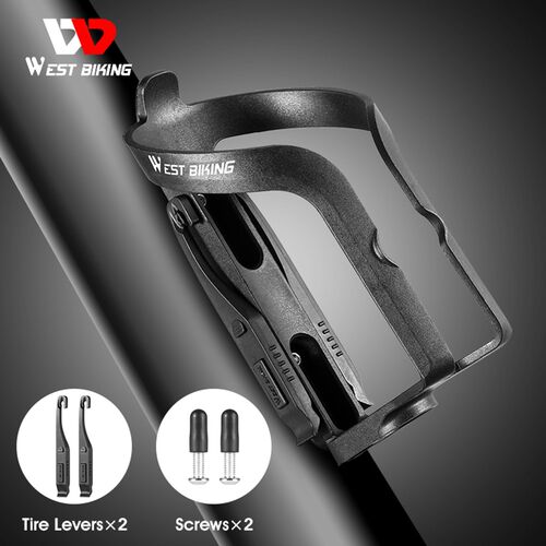 Bike Bicycle Water Bottle Holder with Tire Lever Mountain Ro