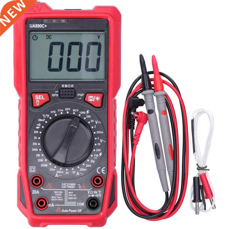 UA890C+ Multimeter with LCD Backlight Screen Voltage Current