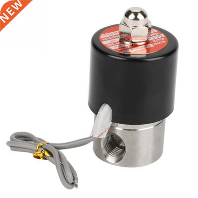 304 DC 12V G1/4 Electric Solenoid Valve N/C Normally Type To