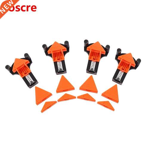 2pcs Angle Clamp 90 Degree Fixing Clip Adjustable Swing Wood