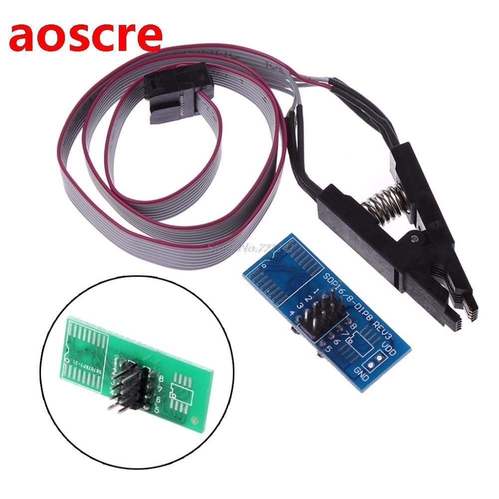 Test Clip SOIC8 SOP8 Test Clips For EEPROM 93CXX/25CXX/24CXX